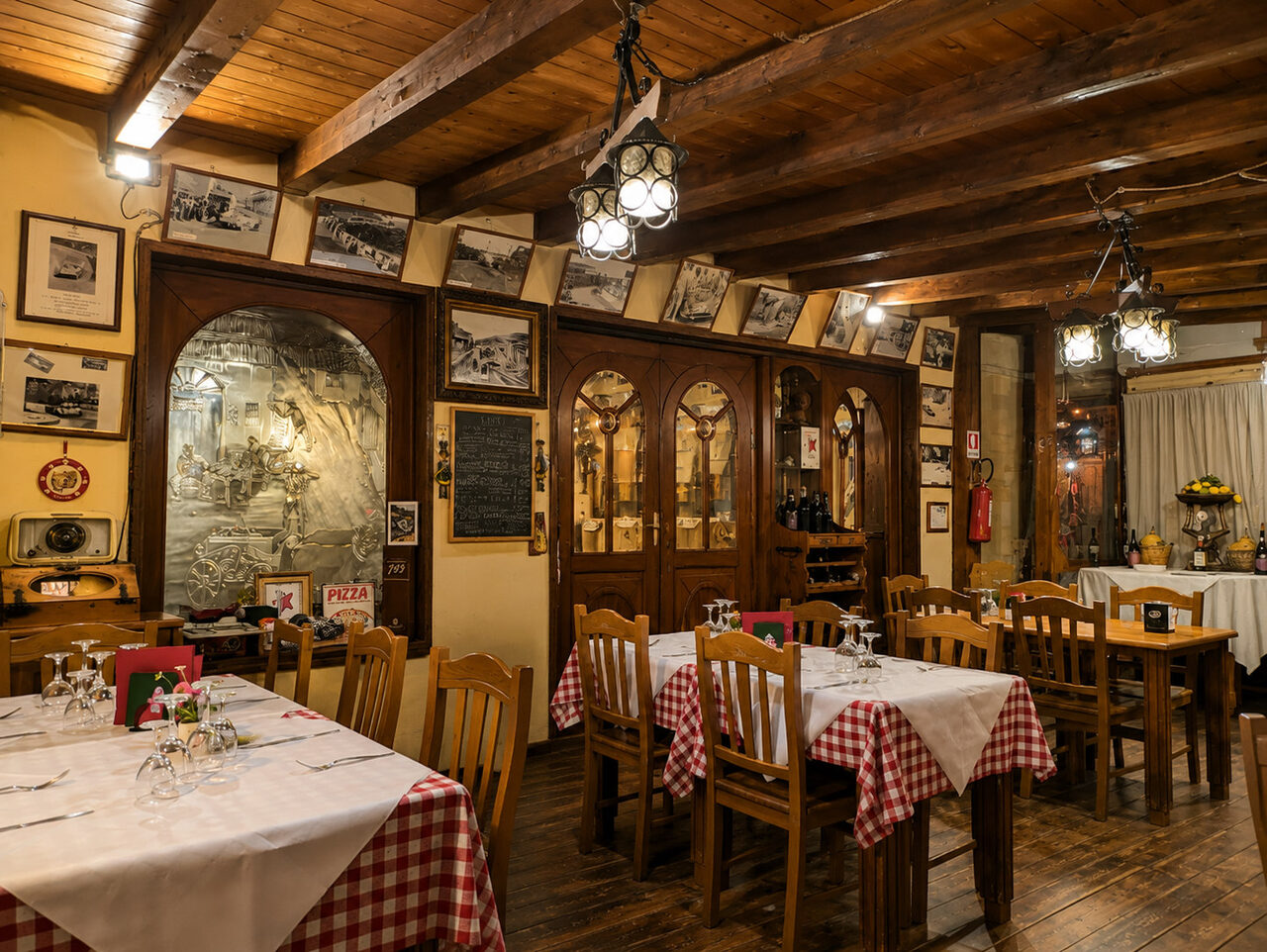 Trattoria Carricaturi Di Barranco