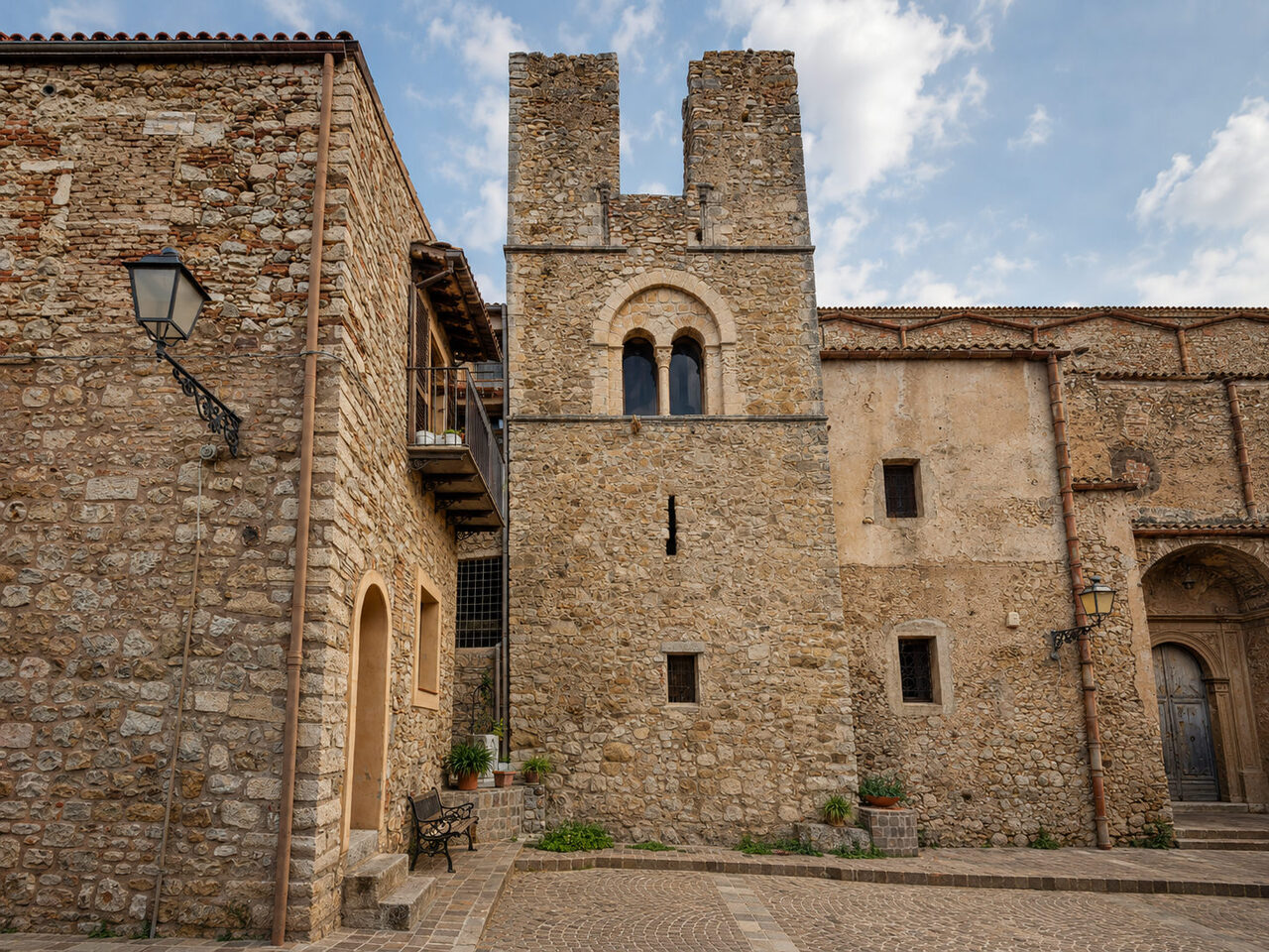 Watchtower in the old town of Collesano